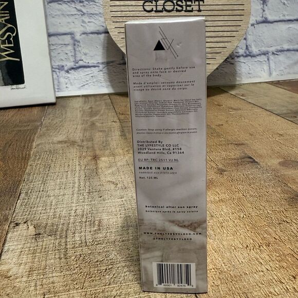 The Lyfestyle Co Beach Mist Botanical After Sun Spray 4 oz - Picture 3 of 8